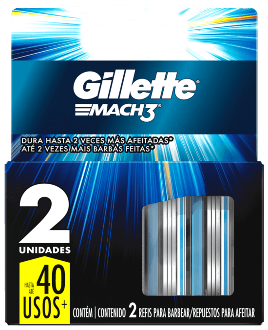 CARGA GILLETTE MACH3 2 UN | PROCTER