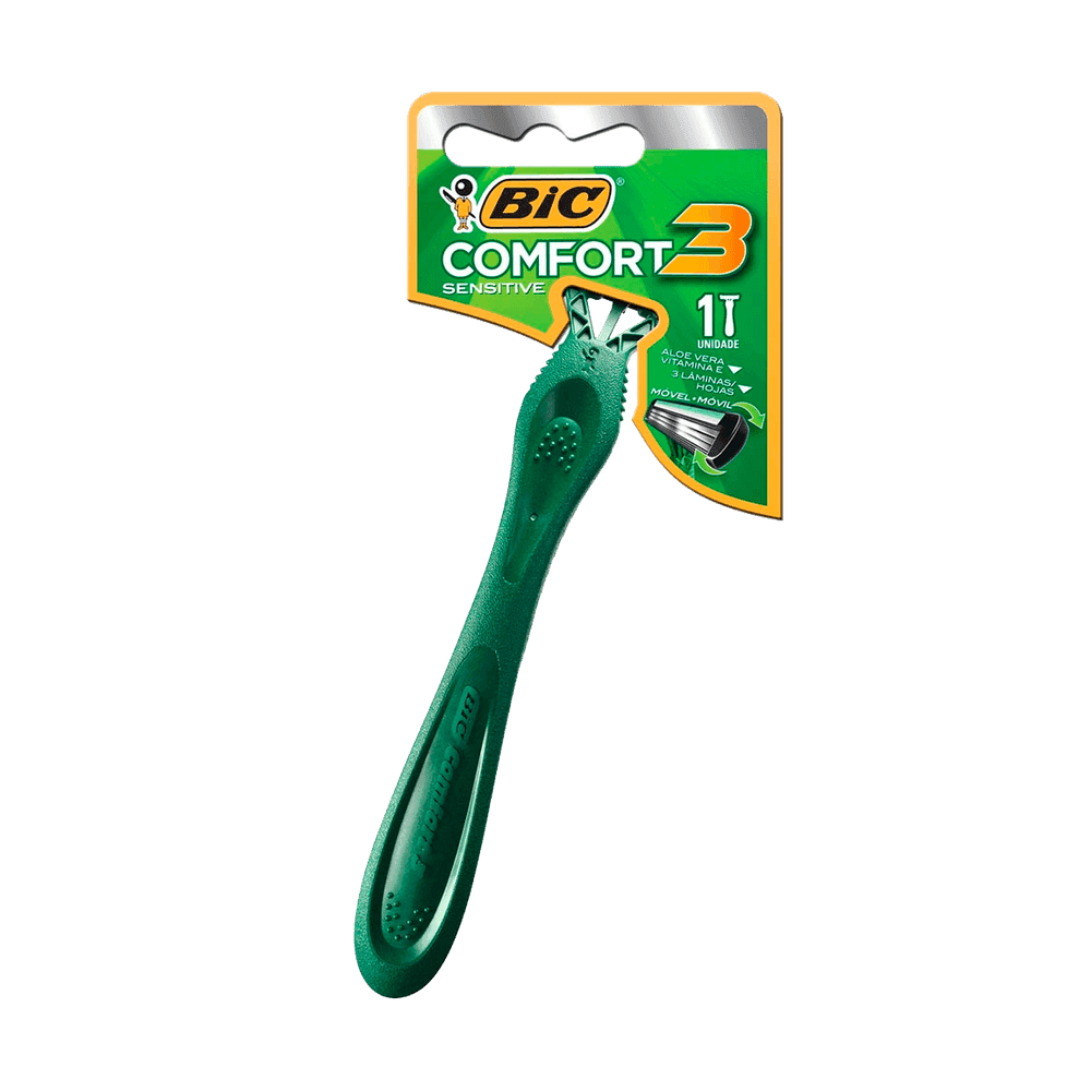 AP BARBEADOR BIC CONFORT VERDE 3 1 UN