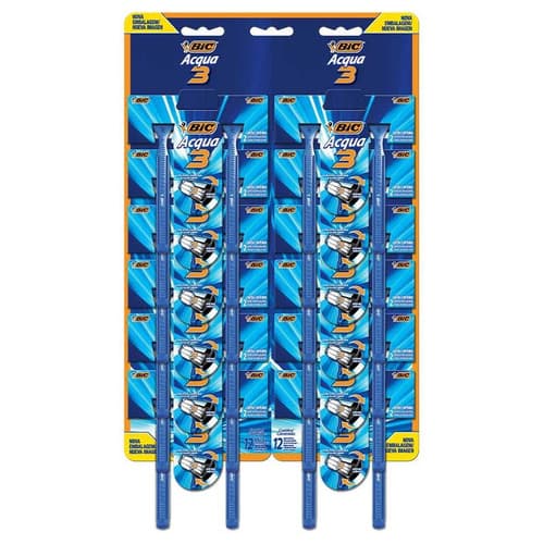 AP BARBEADOR BIC AQUA AZUL 3 24X1UN