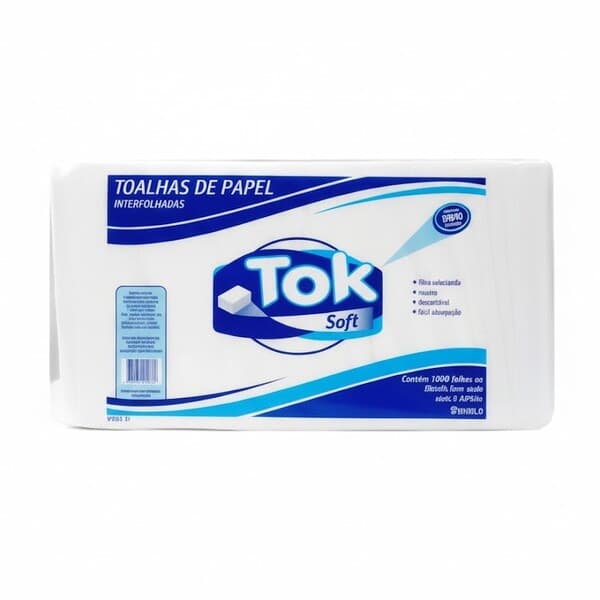 PAPEL INTERF. TOKSOFT BRANCO 8X1000FOLHAS | 3B PLASTICOS