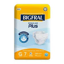 FRALDA BIGFRAL REGULAR PLUS G 8X7 | ONTEX