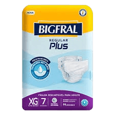 FRALDA BIGFRAL REGULAR PLUS XG 8X7 | ONTEX