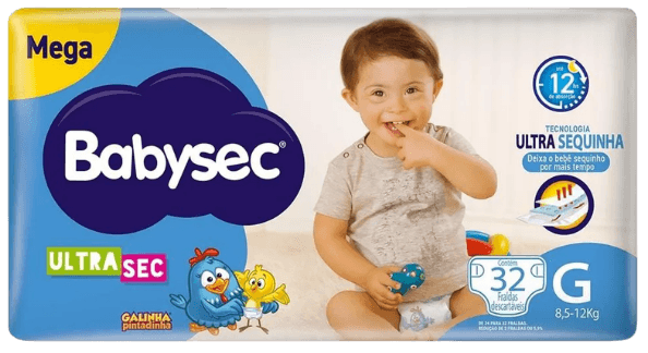 FRALDA BABYSEC MEGA ULTRA G 6X32 | MELHORAMENTOS