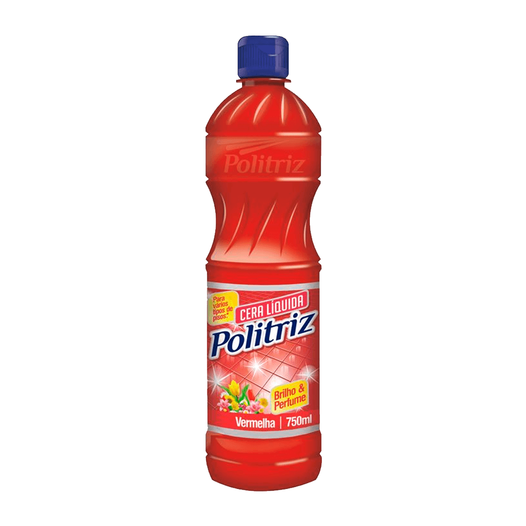 CERA EMULSIONADA POLITRIZ VERMELHA 12X750 ML | 3B PLASTICOS