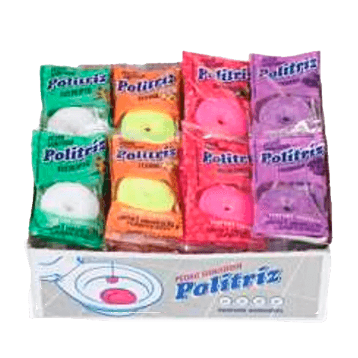 PEDRA SANITARIA POLITRIZ MISTA 48X25GR | 3B PLASTICOS