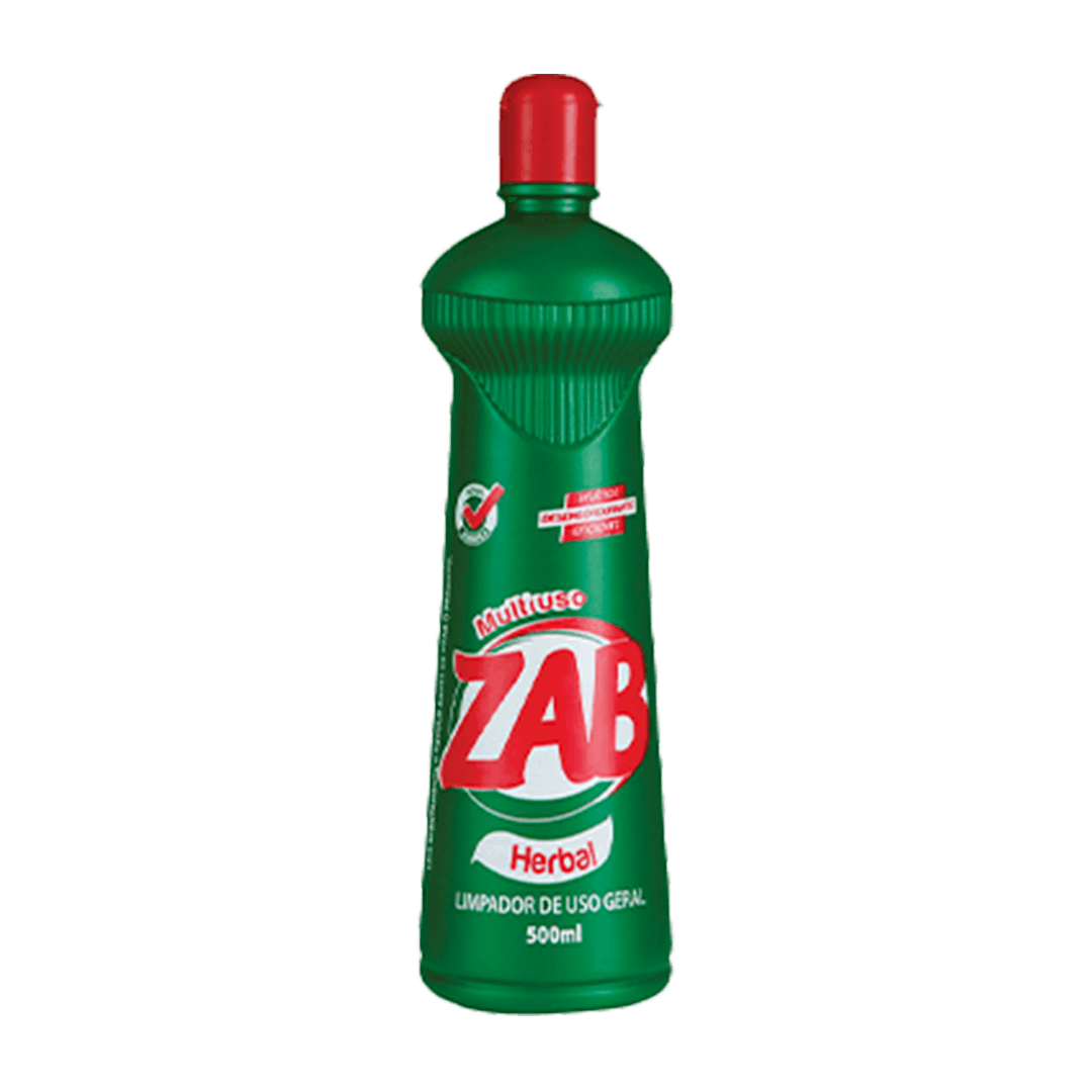 LIMPADOR MULTI USO ZAB HERBAL 12X500ML | 3B PLASTICOS