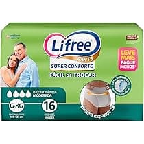 FRALDA LIFREE CALCA CONFORTO G/XG 4X16UN | 3B PLASTICOS