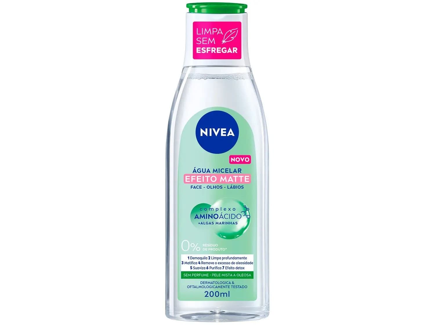 AGUA MICELAR NIVEA EFEITO MATTE 7EM1 200ML | BEIERSDORF