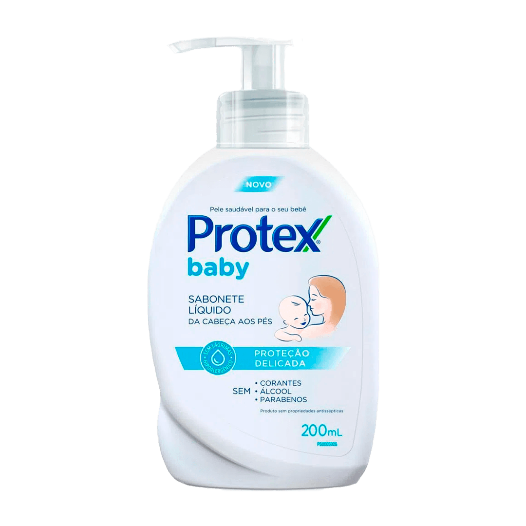 SAB LIQ PROTEX BABY PELE DELICADA 200ML | COLGATE