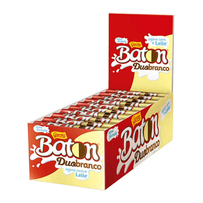 CHOCO BATOM GAROTO DUO 30UN | NESTLE