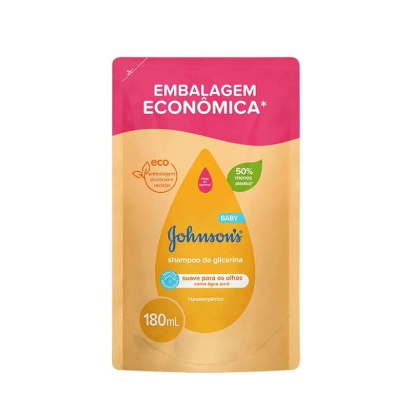 SH J&J BABY REGULAR REFIL 180 ML | J & J