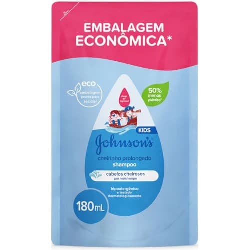 SH J&J BABY CHEIROSOS REFIL 180 ML | J & J