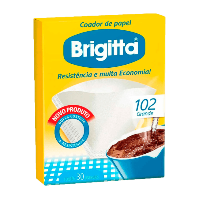 FILTRO DE PAPEL BRIGITTA 102 6X30 UN | 3B PLASTICOS