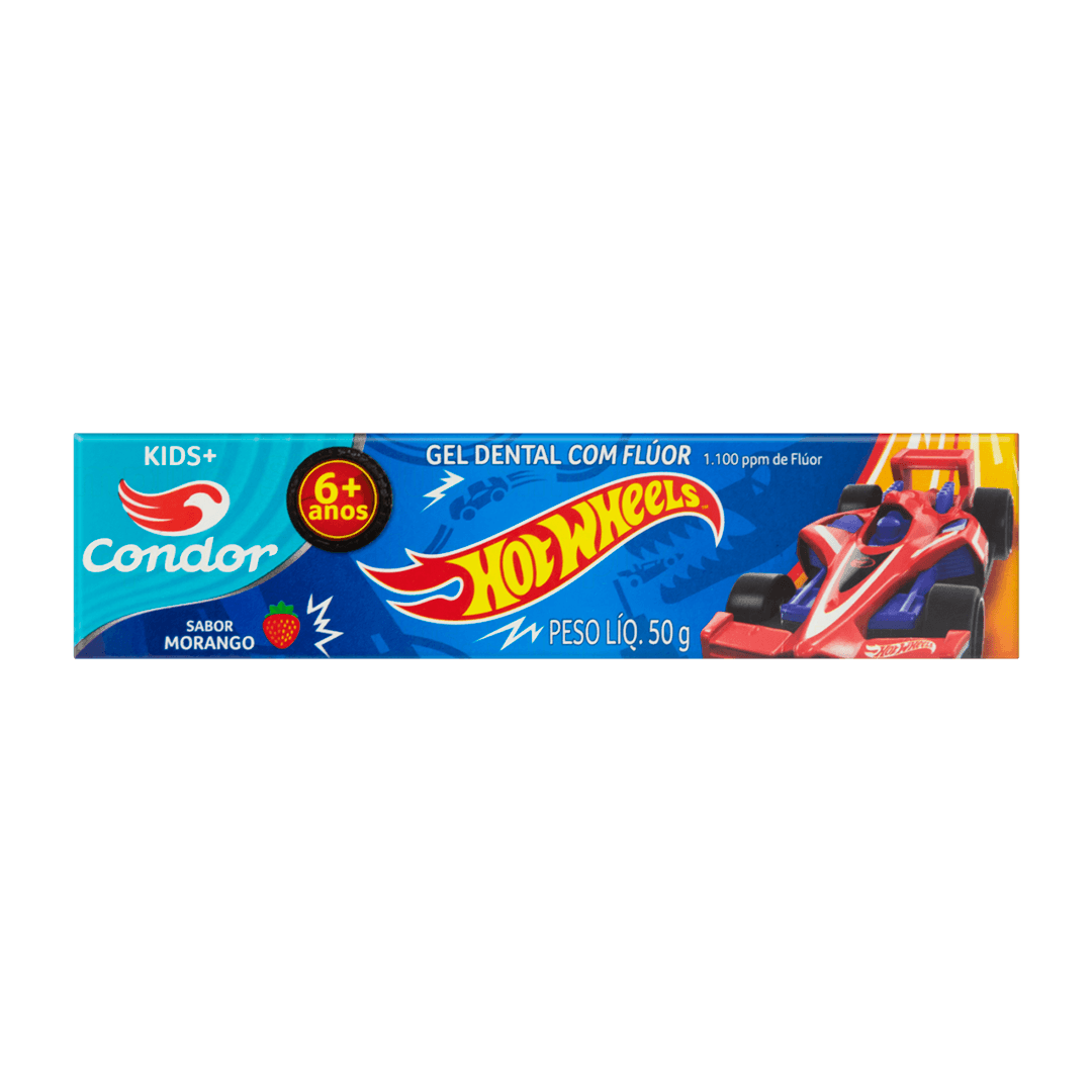GEL DENTAL CONDOR HOT WHEELS 50GR | 3B PLASTICOS