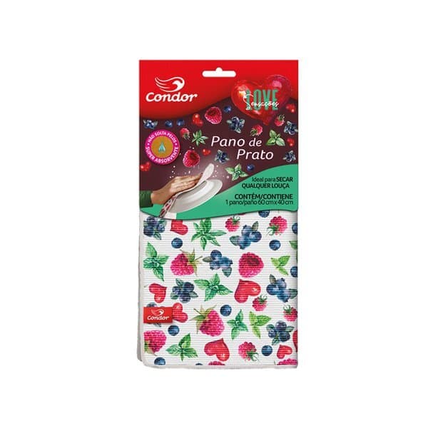 PANO PRATO LOVE SENSACOES CONDOR | 3B PLASTICOS