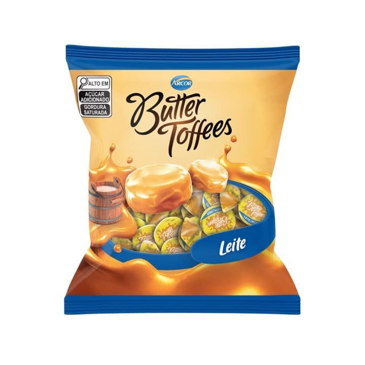 BALA BUTTER TOFFEES LEITE 400GR | ARCOR DO BRASIL LTDA.
