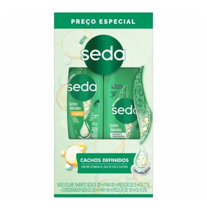 KIT SEDA SH 300ML+COND 190ML CACHOS DEFINIDOS | UNILEVER