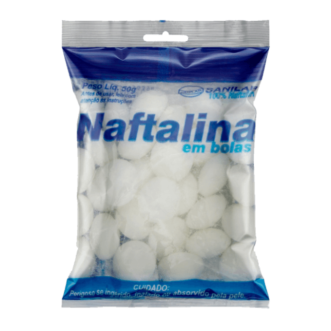NAFTALINA SANILAR 50G | 3B PLASTICOS