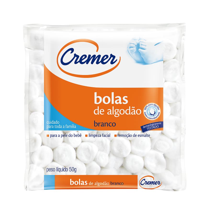 ALGODAO CREMER BOLAS 50 GR