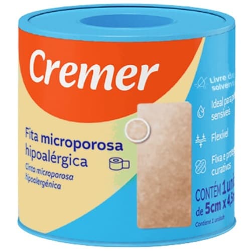FITA MICROPOROSA CREMER 5CMX4,5M