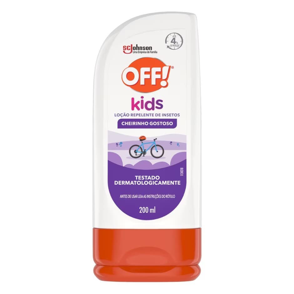 REPEL OFF KIDS LOCAO 200ML | SCJOHNSON