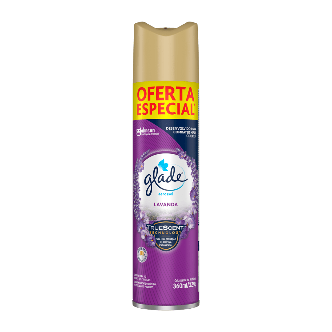 ODORIZADOR GLADE AERO LAVANDA 360ML | SCJOHNSON