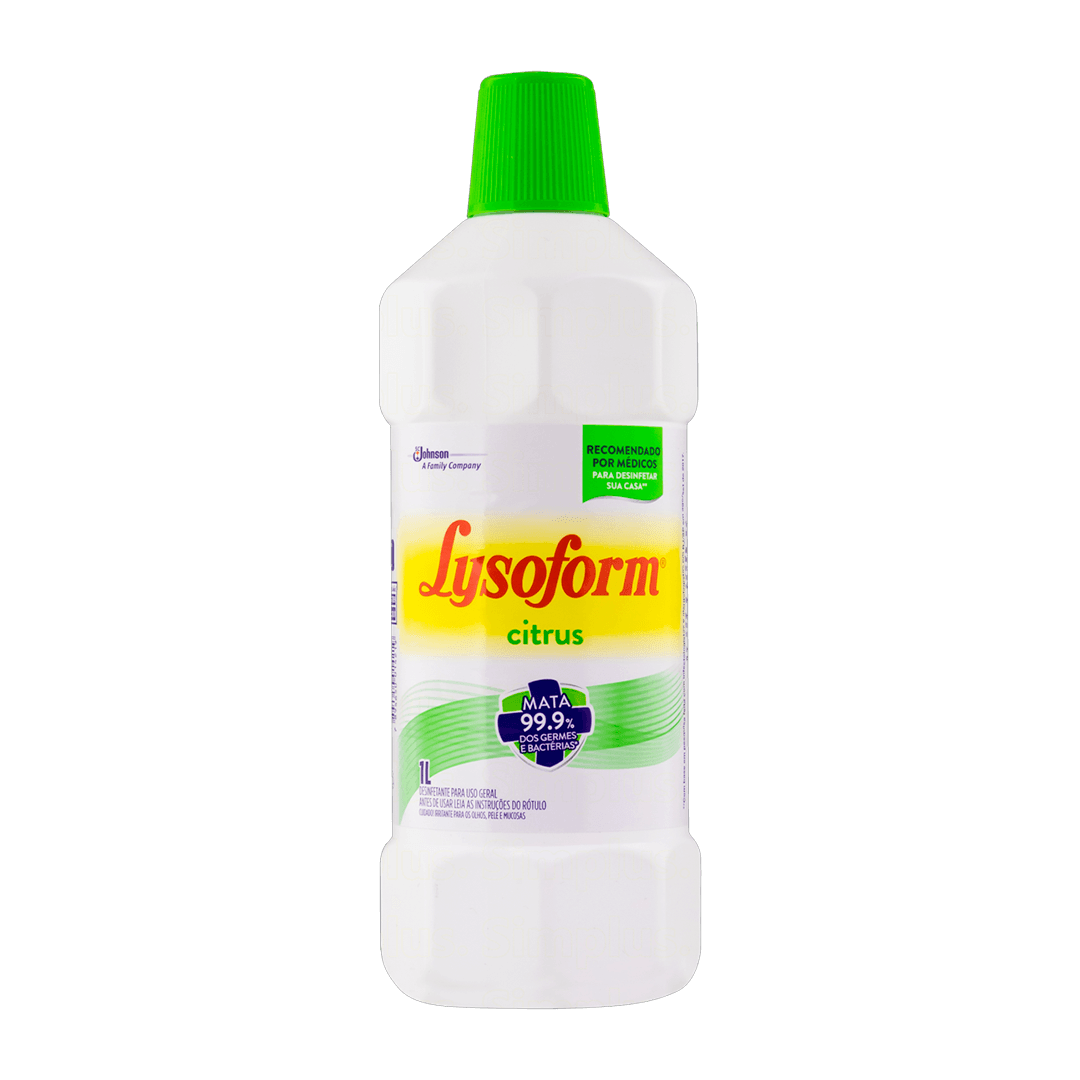 DESINF LYSOFORM CITRUS 1 LITRO | SCJOHNSON