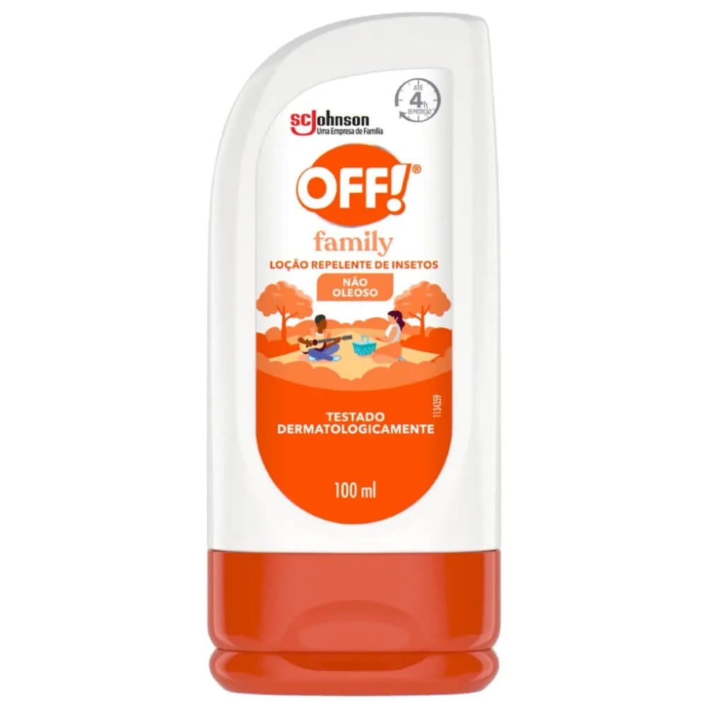 REPEL OFF FAMILY LOCAO 100ML | SCJOHNSON