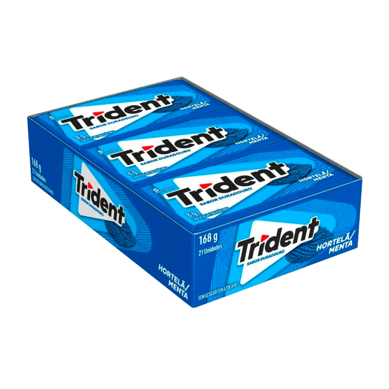 CHICLE ADAMS TRIDENT HORTELA 1X21 UN | KRAFT FOODS