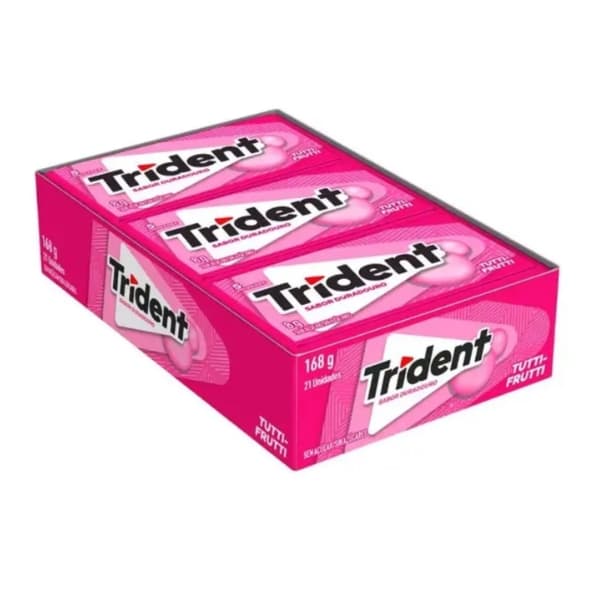 CHICLE ADAMS TRIDENT TUTTI FRUTTI 1X21 UN | KRAFT FOODS