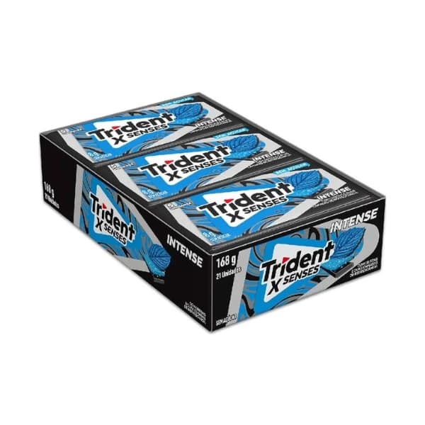 CHICLE ADAMS TRIDENT INTENSE 1X21 UN | KRAFT FOODS