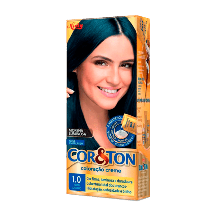 TINT COR&TON 01.00 PRETO AZULADO | LOREAL