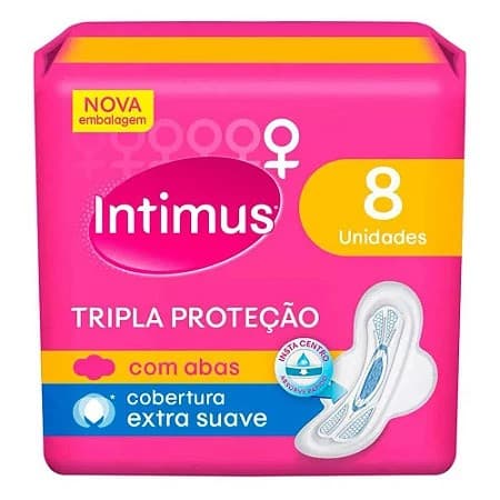 ABS INTIMUS GEL T. PROT. SUAVE C/A 8UN | KIMBERLY-CLARK