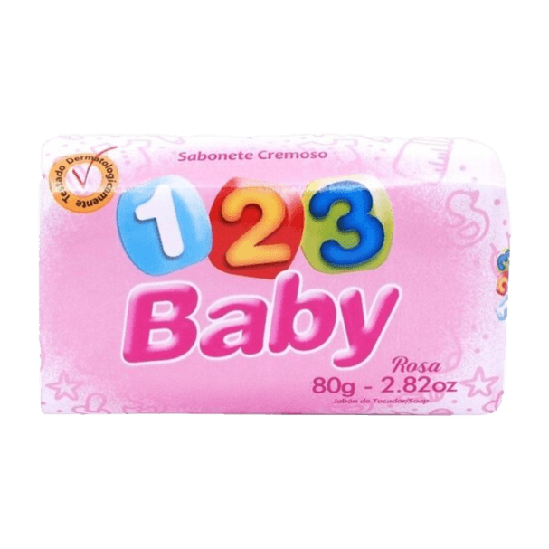 SAB 1 2 3 BABY ROSA 80GR | Fontana S.A
