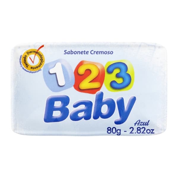 SAB 1 2 3 BABY AZUL 80GR | Fontana S.A
