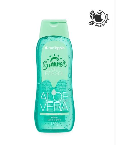 GEL POS SOL RED APPLE ALOE VERA 130GR | PHARMA