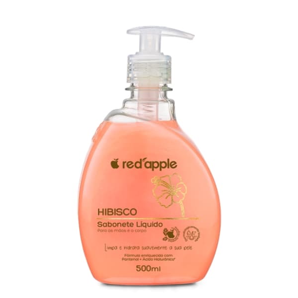 SAB LIQ RED APPLE HIBISCO 500ML | LIVER COSMETICOS