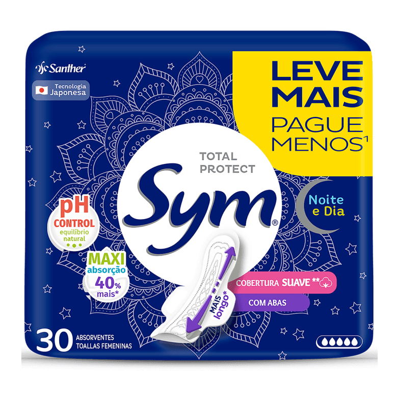 ABS SYM NOTURNO C/A 30 UN | SANTHER