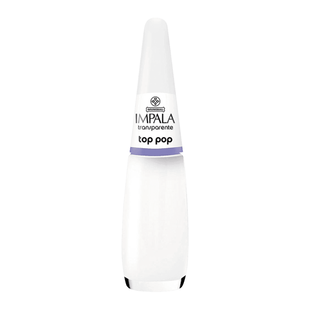 ESMALTE IMPALA TRANSPARENTE TOP POP REF 343 | MUNDIAL