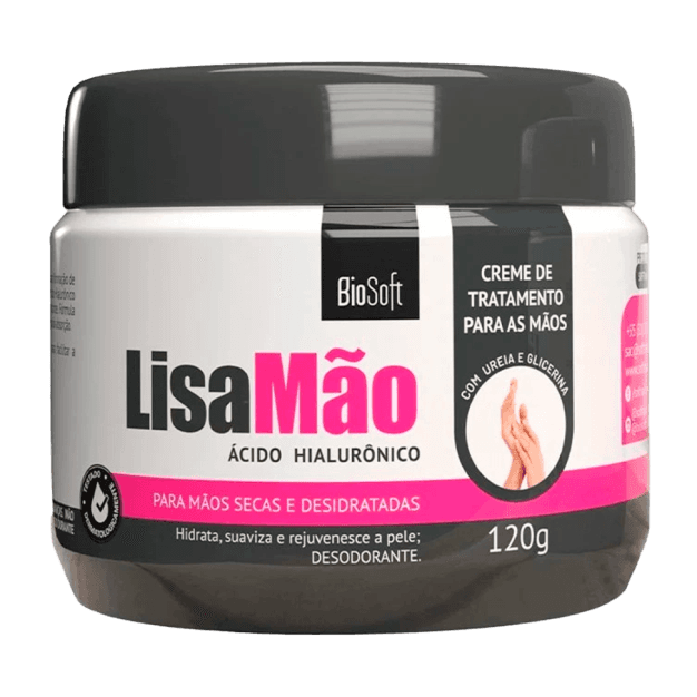 CR BIOSOFT LISA MAO HIALURONICO 120GR | VISAO COSMETICOS