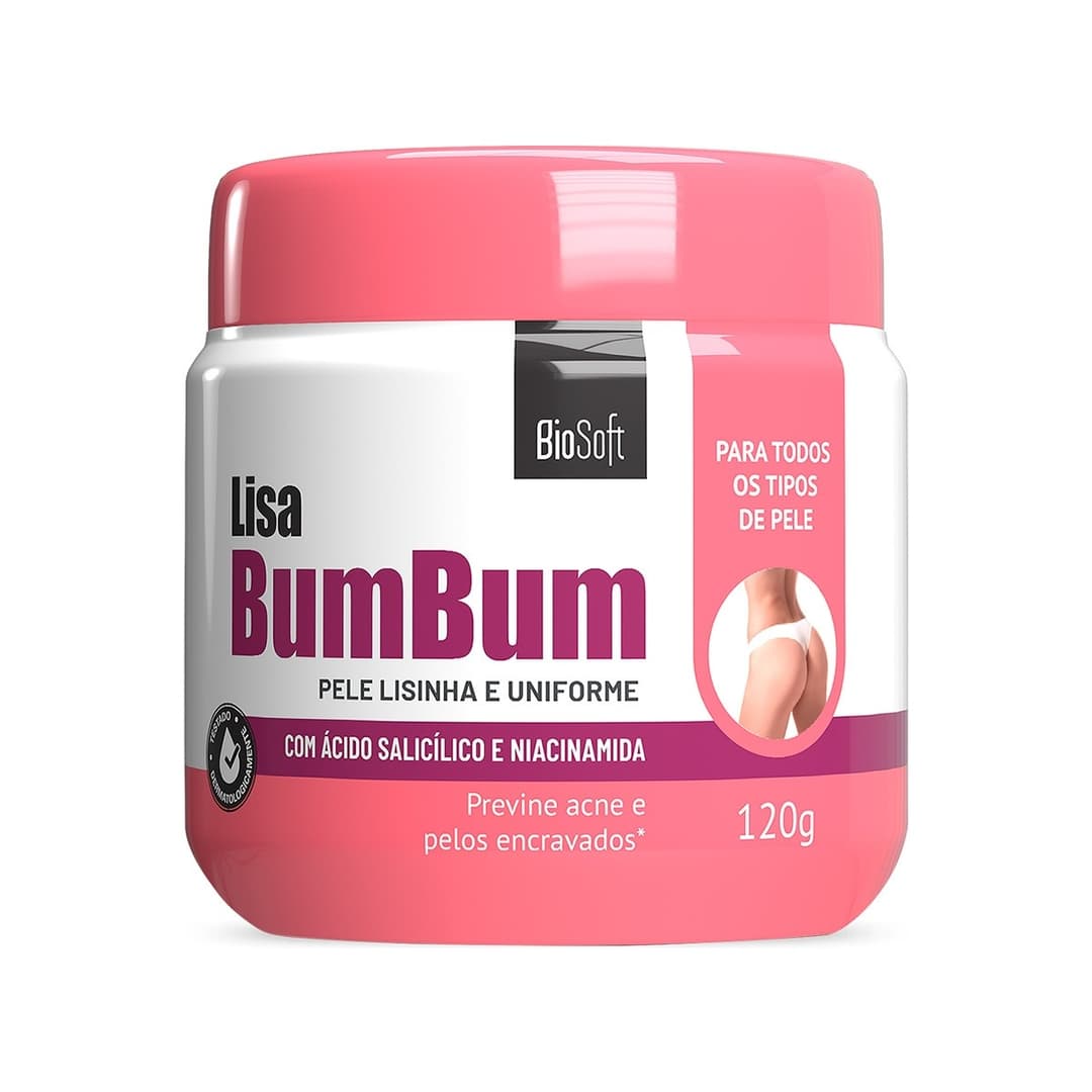 CR BIOSOFT LISA BUMBUM 120GR | VISAO COSMETICOS