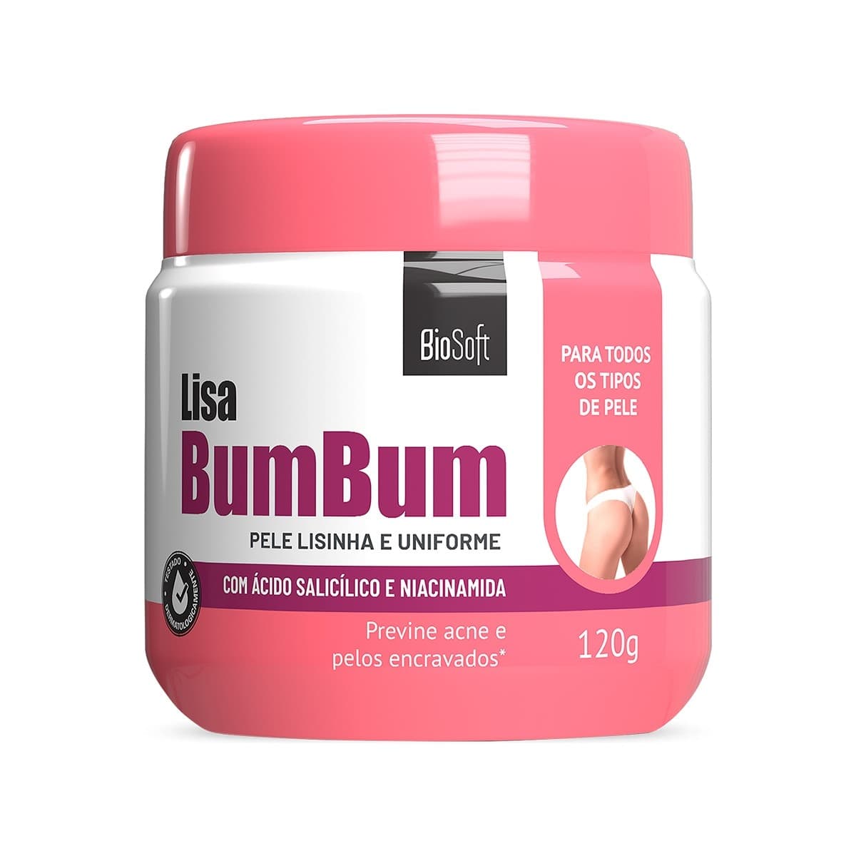 CR BIOSOFT LISA BUMBUM 120GR | VISAO COSMETICOS