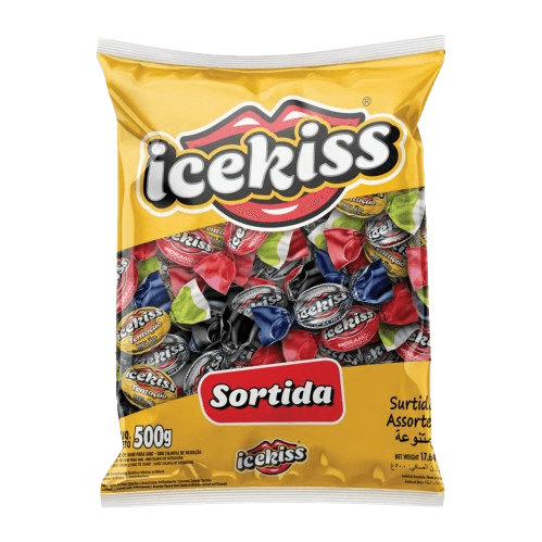 BALA ICEKISS SORTIDA 500GR | KRAFT FOODS