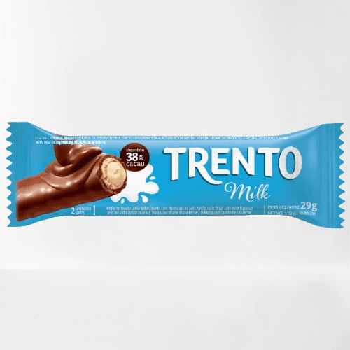 TRENTO WAFER MILK 16X29GR | PECCIN S/A