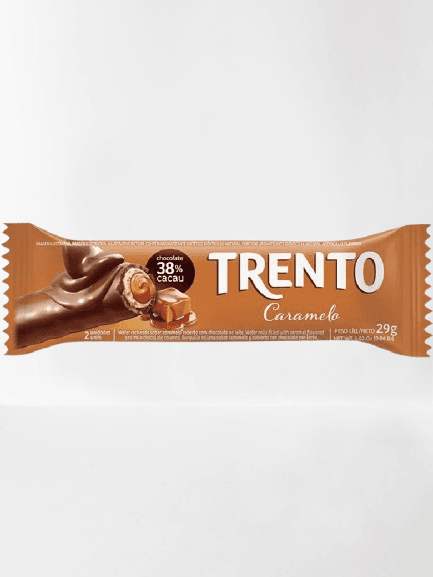 TRENTO WAFER CARAMELO  16X29GR | PECCIN S/A