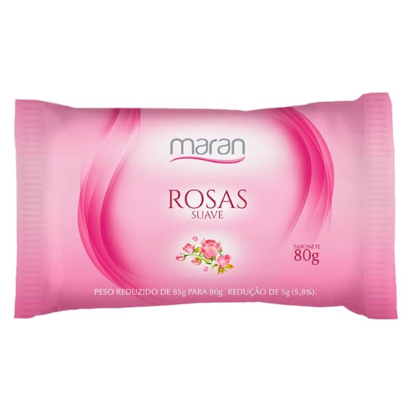 SAB MARAN SUAVE ROSAS 80GR | FLORA