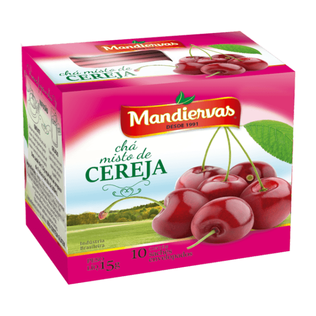 CHA MANDIERVAS MISTO DE CEREJA 15GR