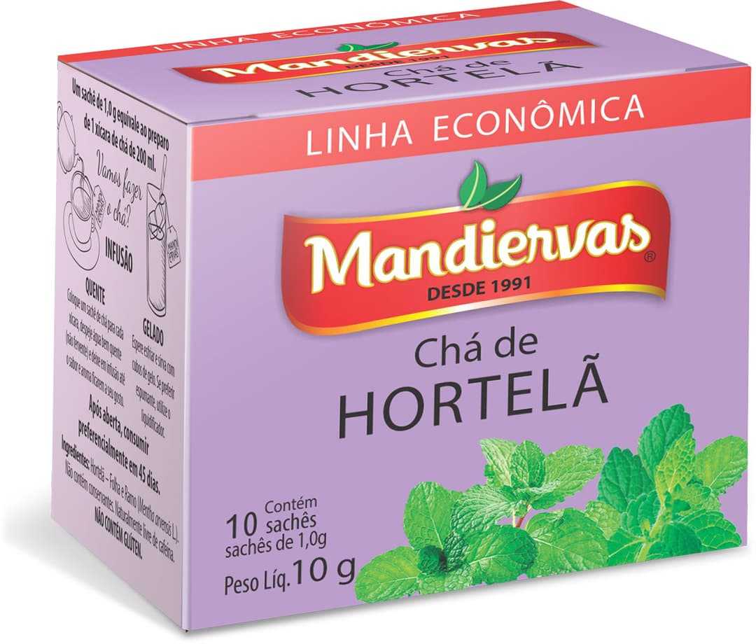 CHA MANDIERVAS HORTELA 10GR ECONOMICA