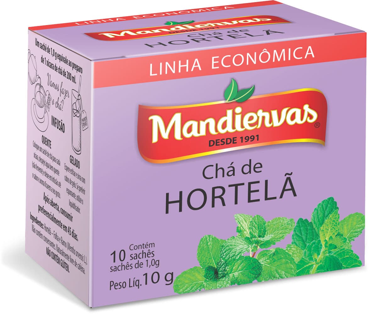 CHA MANDIERVAS HORTELA 10GR ECONOMICA