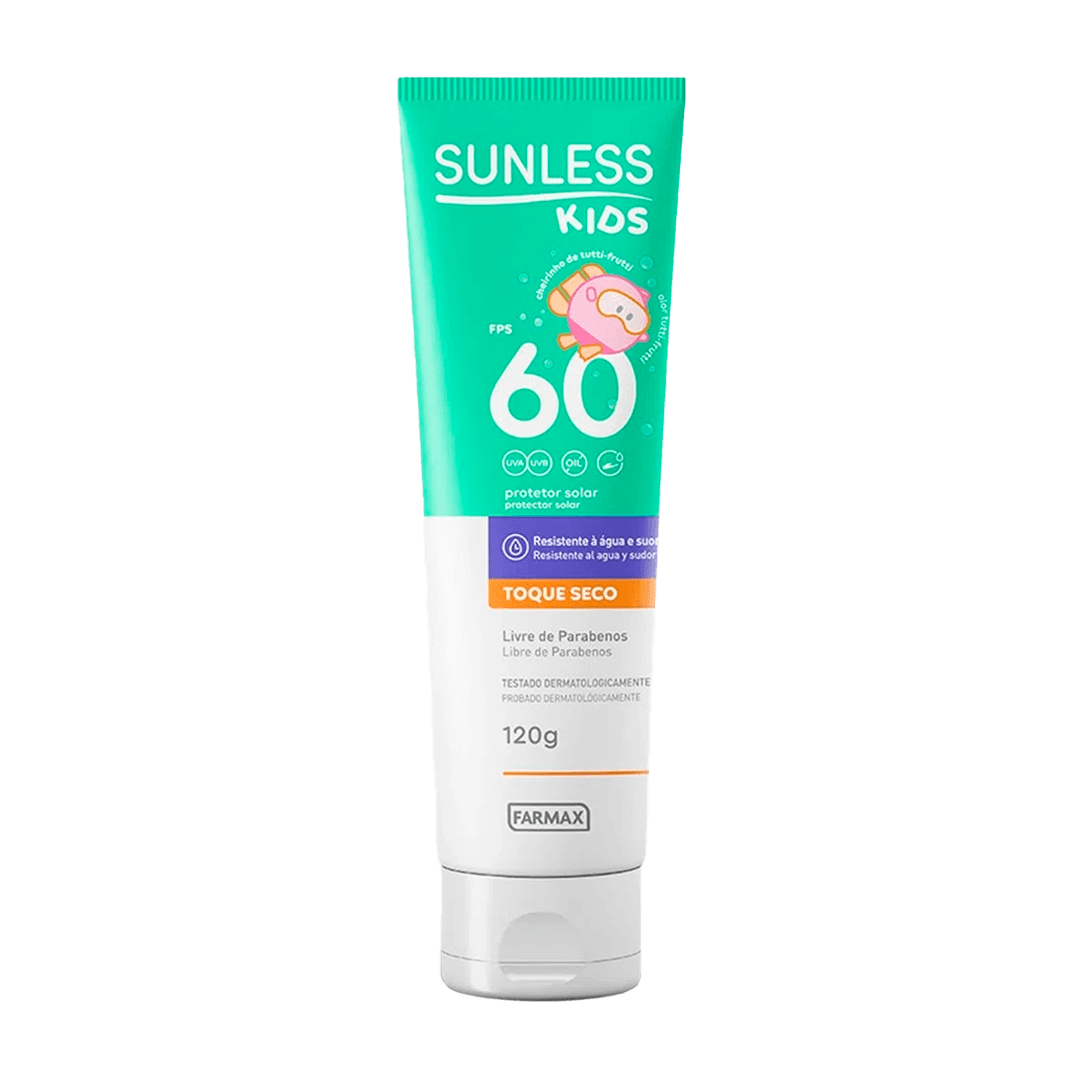 PROT SOLAR SUNLESS TS KIDS FPS-60 120GR | FARMAX